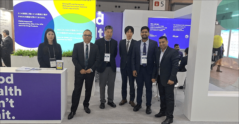 Dr. Reddys API team at CPHI Japan 2025 