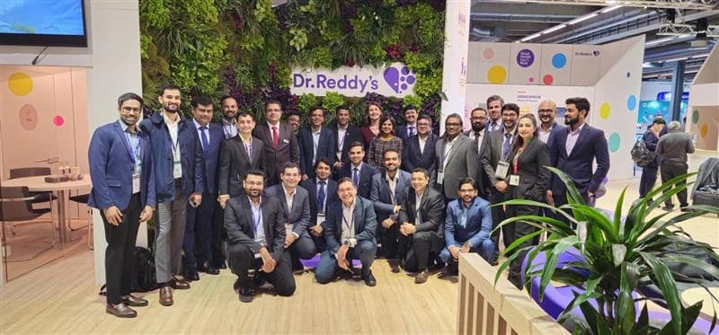 Dr. Reddys API team at CPHI Frankfurt 2025