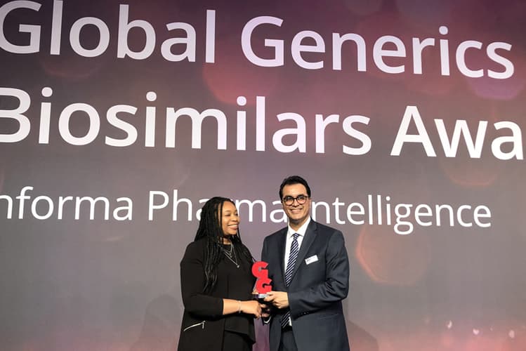 Laboratórios Dr. Reddy ganham prêmio “Fornecedor de API do Ano” na Premiação Genéricos Globais e Biossimilares 2019