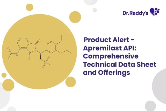 Apremilast API: Comprehensive Technical Data Sheet and Offerings