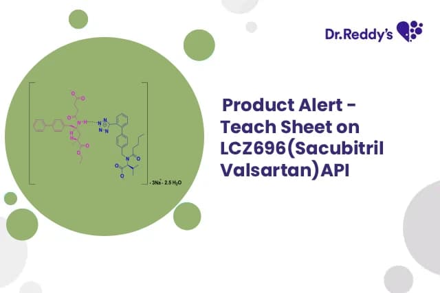 Teach Sheet on LCZ696(Sacubitril Valsartan)API