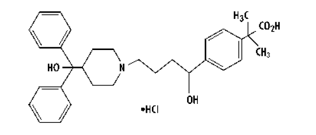 フェキソフェナジン塩酸塩 Api Cas 21 8 Supplier Dr Reddys