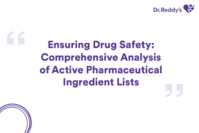 Ensuring Drug Safety: Comprehensive Analysis of Active Pharmaceutical Ingredient Lists
