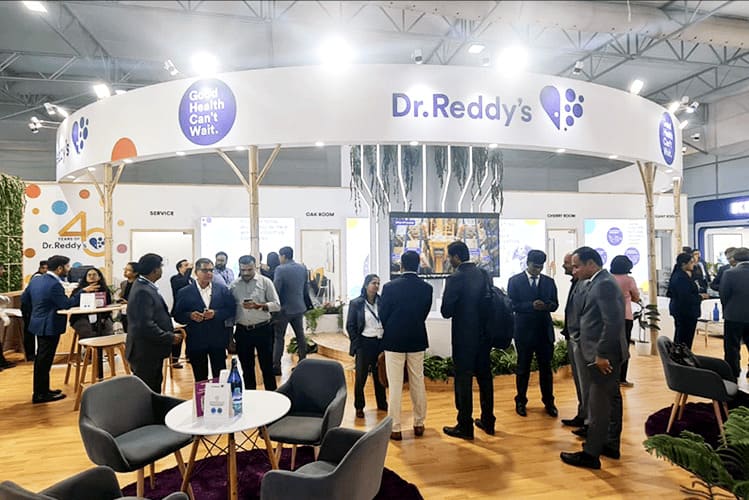 Dr. Reddy's API team at CPHI India 2024