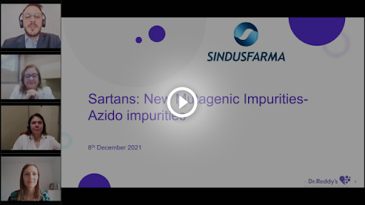 Webinar on  New Mutagenic Impurities – Azido Impurities (Sartans)